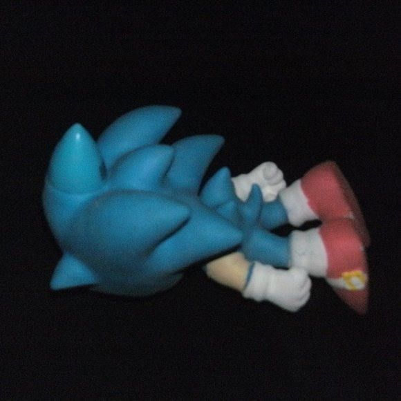 Moose Vintage Rare Sega Sonic The Hedgehog Rubber Stress Stretch Toy Figure 5" - Picture 3 of 4